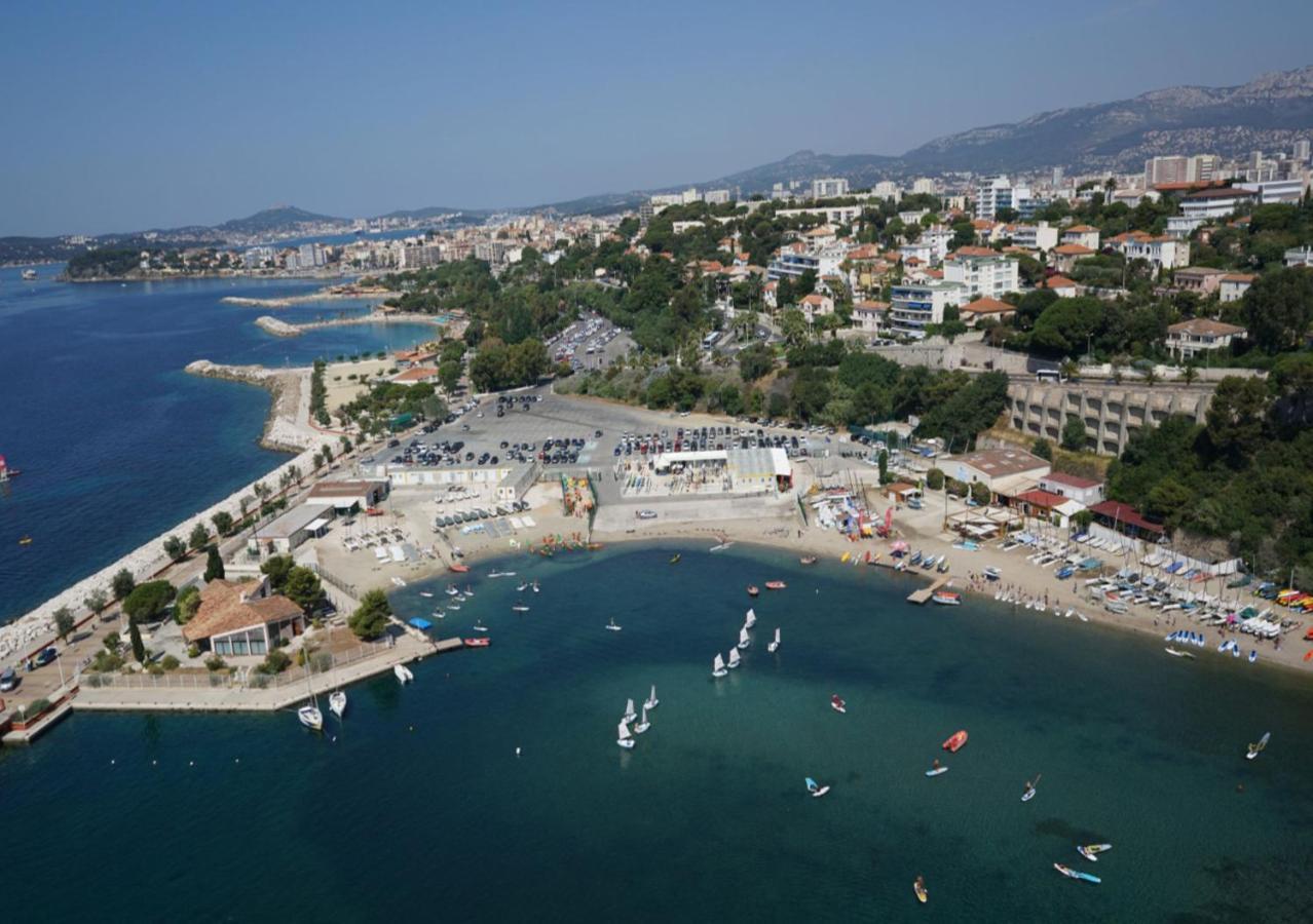 Canopee - Toulon Mourillon - 800M Des Plages Et Place De Parking Prive Exterior foto